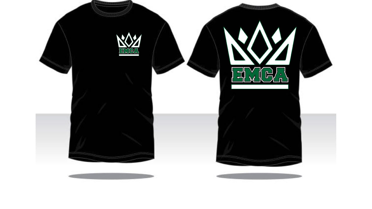 Classic EMCA Logo T-Shirt - Black